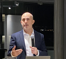 Alberto Simpser received the 2024 Alumni Award for Outstanding Achievement